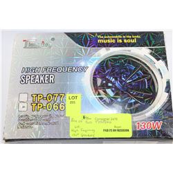 BOX OF TWO TIAOPING HIGH FREQUENCY SPEAKERS