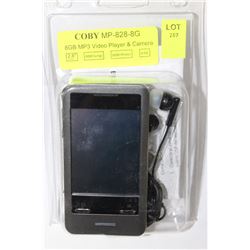 NEW COBY 8GB MP3 VIDEO PLAYER & CAMERA