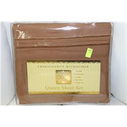 NEW QUEEN SIZE MICRO FIBER SHEET SET