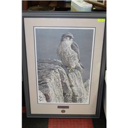 ROBERT BATEMAN SIGNED PRINT, DUCKS UNLIMITED