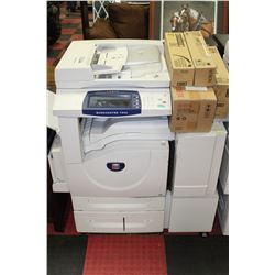 XEROX 7242 COPY MACHINE W/ STAPLER & EXTRA TONER