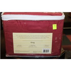 NEW KING SIZE 4PC. SHEET SET