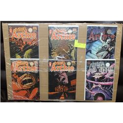 DISPLAY W/ #1 TO #6 AFTER LIFE WITH ARCHIE -