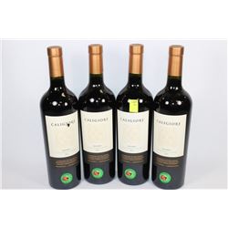 FOUR BOTTLE OF CLIGIORT 2013 MALBEC WINE 14%