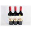 Image 1 : THREE BOTTLES OF CASTILLO MONSERAN WINE 12.5%