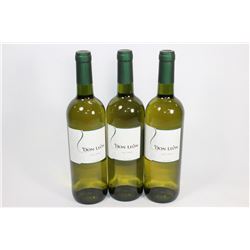 THREE BOTTLES OF DON LEON WHITE WINE 11.5%