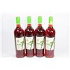 Image 1 : FOUR BOTTLES OF ECO-FROGS 2013 ROSE WINE 11.5%