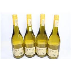 FOUR BOTTLES OF CONO SUR ORGANIC WHITE WINE 14.5%