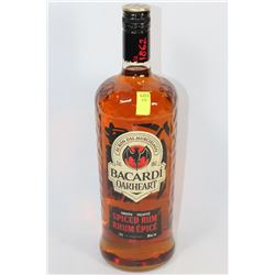 1.14L BOTTLE OF BACARDI OAK HEART SPICED RUM 35%
