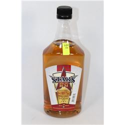 750ML BOTTLE OF STARS SPICED RUM 40%