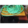 Image 1 : WOOD RESTAURANT TABLE SOLD WITH HEAVY DUTY HOSE