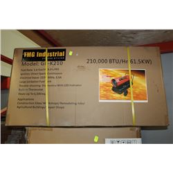 NEW TMG INDUSTRIAL 210,000 BTU KEROSENE METER