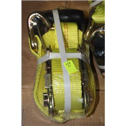 NEW 2 IN BY 27 FOOR RATCHET TIE-DOWN STRAP