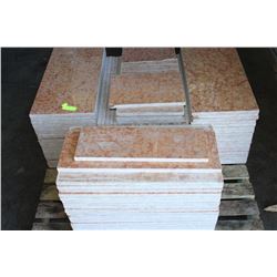 PALLET OF OF MARBLE SLABS X176