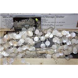 MOTHER OF PEARL CHANDELLIER