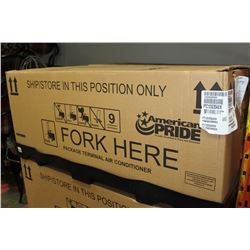 9000 BTU 220V BUILT INAIR CONDITIONER/HEATER UNIT