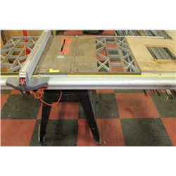 RIDGID 10" CONTRACTORS TABLE SAW