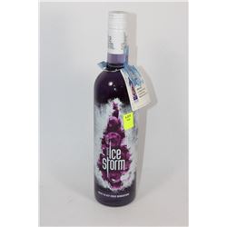 750ML BOTTLE OF ICE STORM GRAPE LIQUEUR 20%