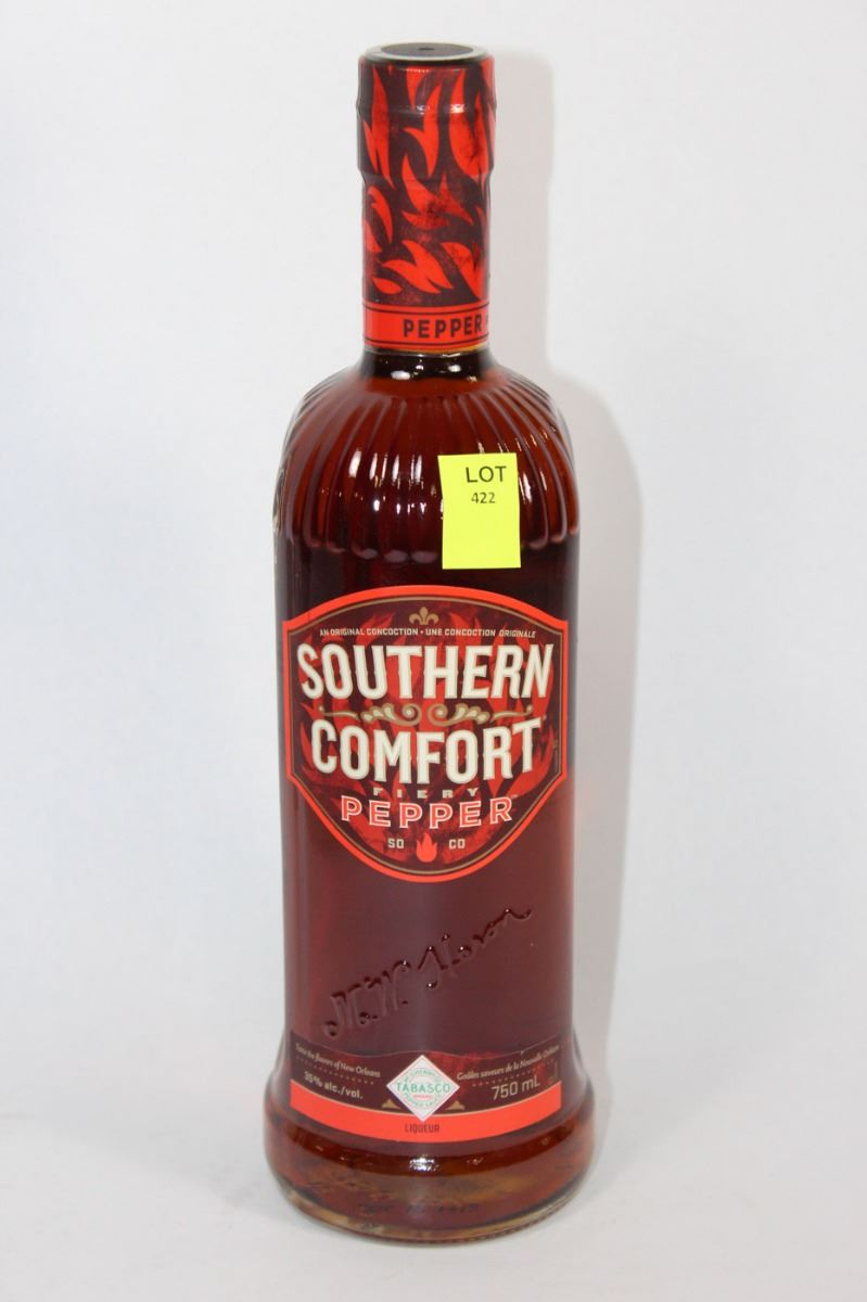750ml Bottle Of Southern Comfort Firy Pepper