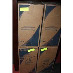 FOUR BOXES WITH 6 INCH COMPACT FLUORESCENT