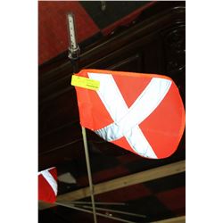 NEW LED POWERED SAFETY FLAG RETAIL 239.99$