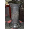 Image 1 : LARGE SOLID MARBLE COLUMN-STYLE PLANT STAND