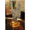 Image 1 : WOOD CARVED EAGLE ORNAMENT