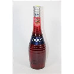 750ML BOTTLE OF BOLS RASPBERRY LIQUEUR 17%