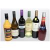 Image 1 : SIX ASSORTED BOTTLES OF WINE AND LIQUEURS