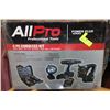 Image 1 : ALL PRO PROFESSIONAL 4-PIECE CORDLESS SET