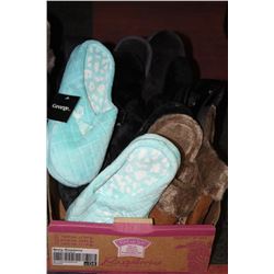FLAT OF NEW SLIPPERS AS THEY COME