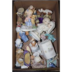 ESTATE BOX OF FIGURINES ON CHOICE