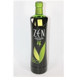 750ML BOTTLE OF ZEN GREEN TEA LIQUEUR 20%