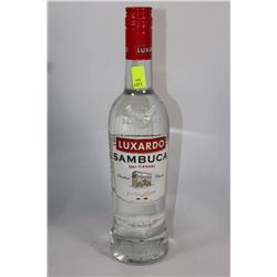 750ML BOTTLE OF LUXARDO SAMBUCA 38%