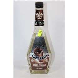 750ML BOTTLE OF MAGUINESS CREAM DE CACAO LIQUEUR