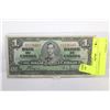 Image 1 : 1937 CANADIAN $1 BILL