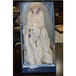 ROYAL DOULTON PRINCESS DIANA WEDDING FIGURE