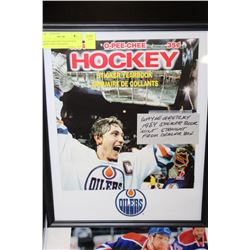 WAYNE GRETZKY 1984 STICKER BOOK "MINT" STRAIGHT
