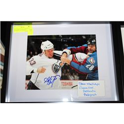 STEVE MACINTYRE GUARANTEED AUTHENTIC AUTOGRAPHED