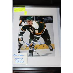 MIKE MODANO GUARANTEED AUTHENTIC AUTOGRAPHED