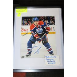 JORDAN EBERLE GUARANTEED AUTHENTIC AUTOGRAPHED