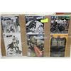 Image 1 : DISPLAY W/ 6 BATMAN COMICS: INCLUDES -