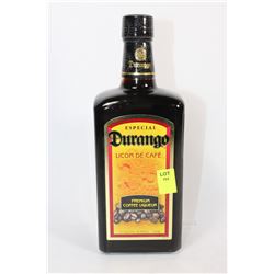750ML BOTTLE OF DURANGO PREMIUM COFFEE LIQUEUR
