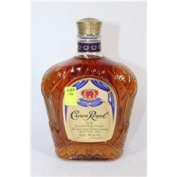 750ML BOTTLE OF CROWN ROYAL DELUXE WHISKY 40%