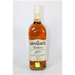 1.14L BOTTLE OF J.P. WISERS DELUXE DRY WHISKY 40%