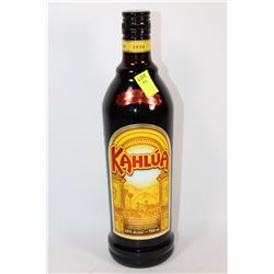 750ML BOTTLE OF KAHLUA COFFEE-FLAVOURED LIQUEUR