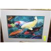 Image 1 : FRAMED FISH PRINT BY BARRY M. TATE