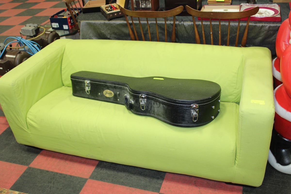 LIME GREEN MODERN IKEA LOVESEAT