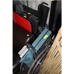 THREE WHEELCHAIRS (IN ROUGH SHAPE)