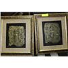 Image 1 : PAIR OF 3D BRONZE ART PICTURES
